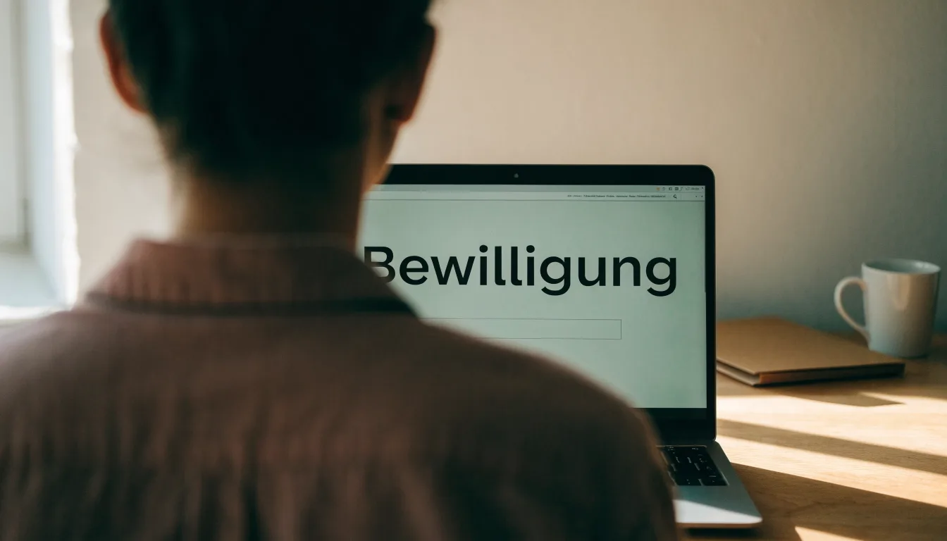 Leerer Sitzungssaal mit Holzbänken im Morgenlicht